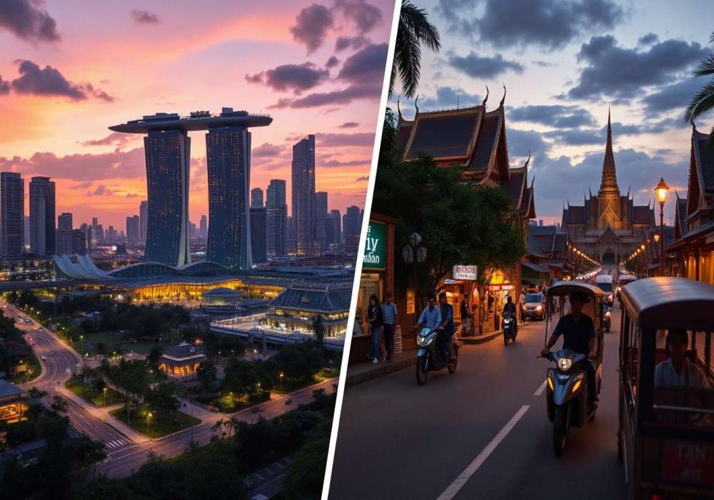 Singapore or Bangkok